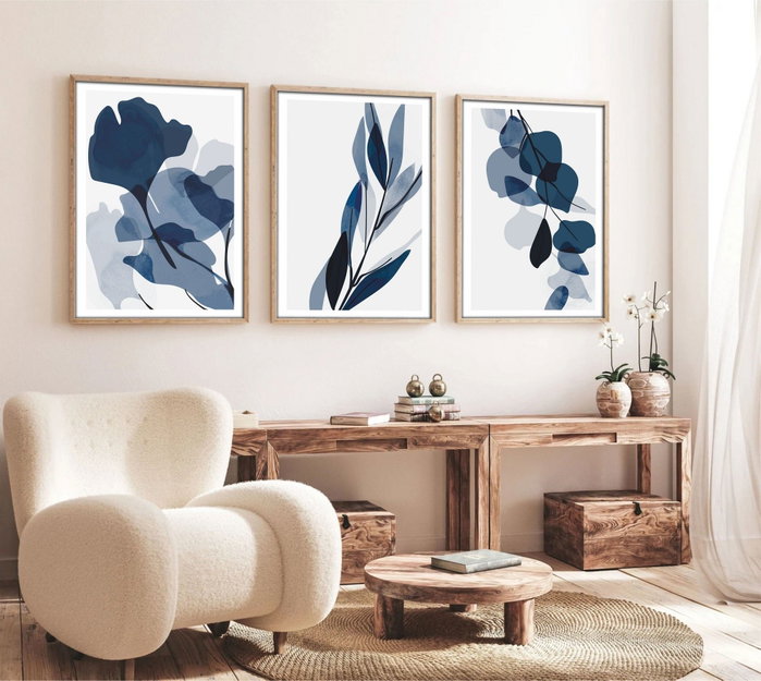 Wallity Huhu207 - Set de 3 Cuadros Decorativos 50 x 70 cm Wallity Huhu207 - Set de 3 Cuadros Decorativos 50 x 70 cm